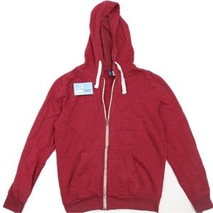 Divided zip hoodie
